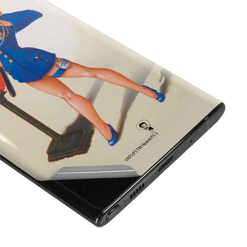 Betty Boop The Police Officer Galaxy Note 10 Plus Skin